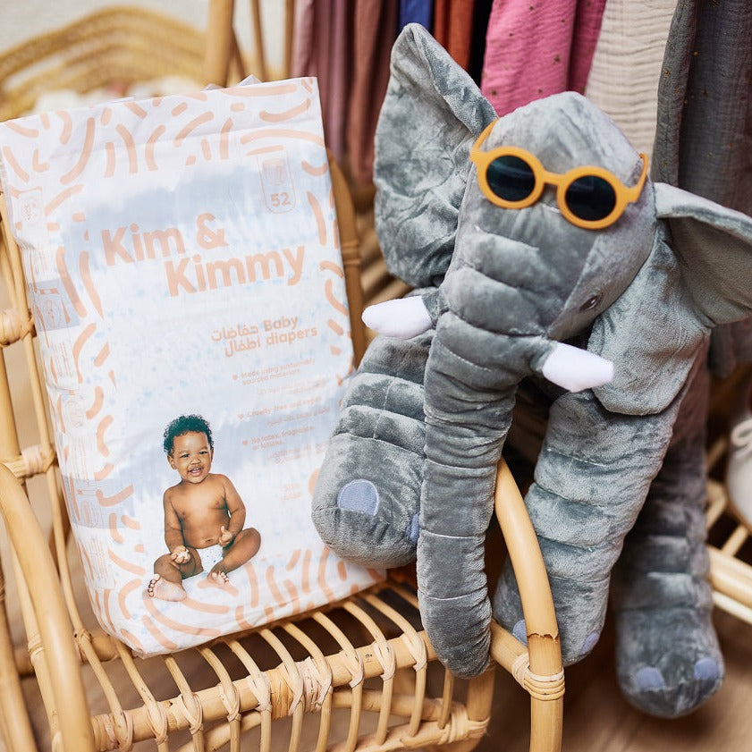 Kim & Kimmy - Size 4 Diapers, 9 - 14kg, Qty 52