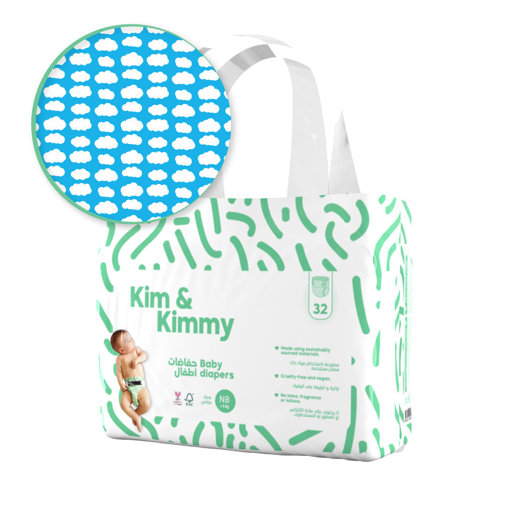 Kim & Kimmy No-Rash, No-Leaks Magical Diapers