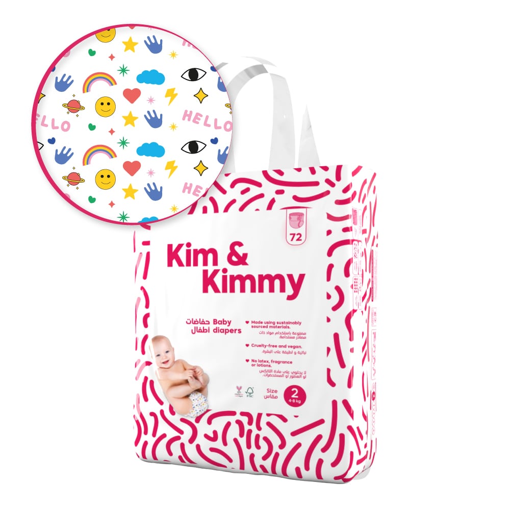 Kim & Kimmy No-Rash, No-Leaks Magical Diapers
