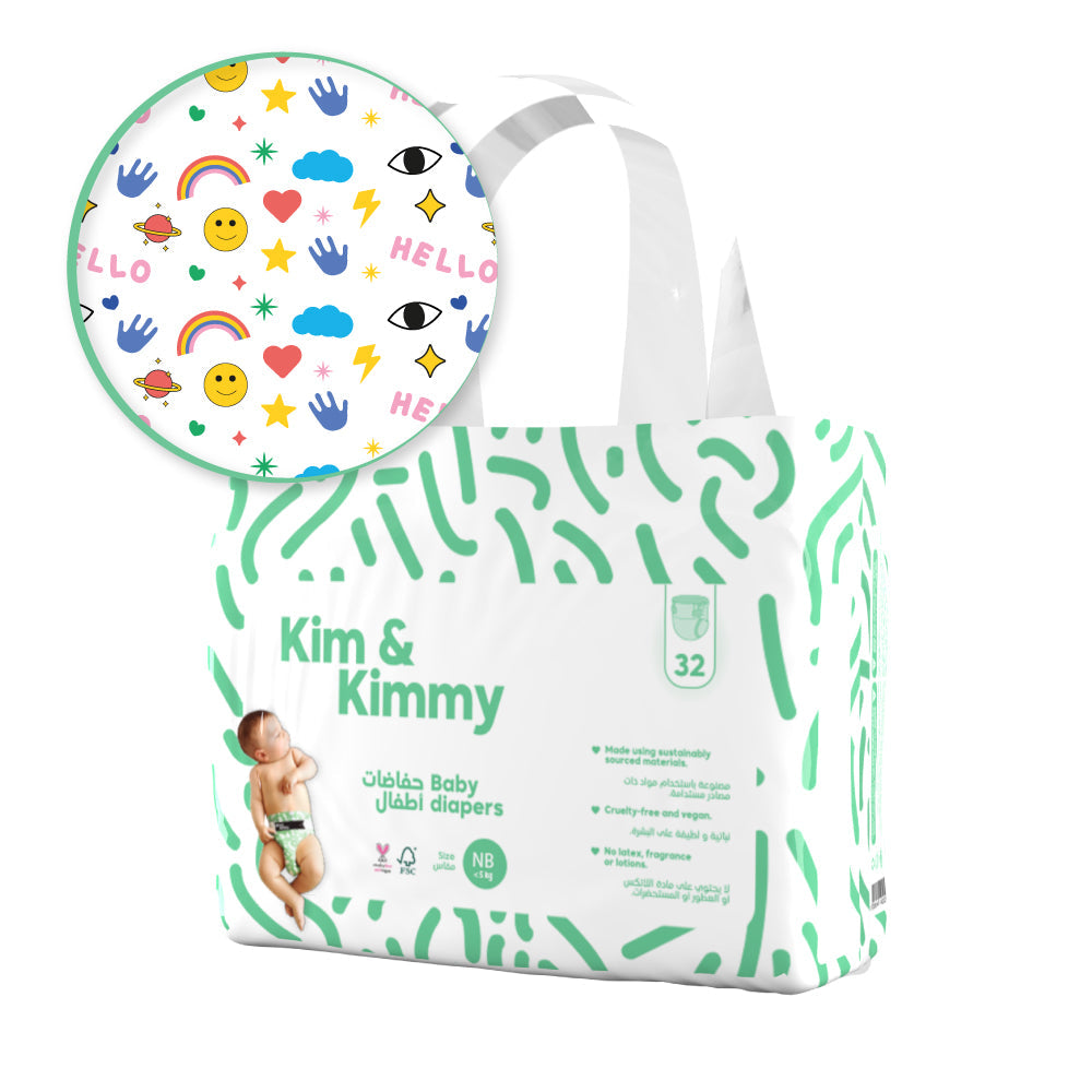 Kim & Kimmy No-Rash, No-Leaks Magical Diapers