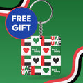 Happy AUE National Day Keychain