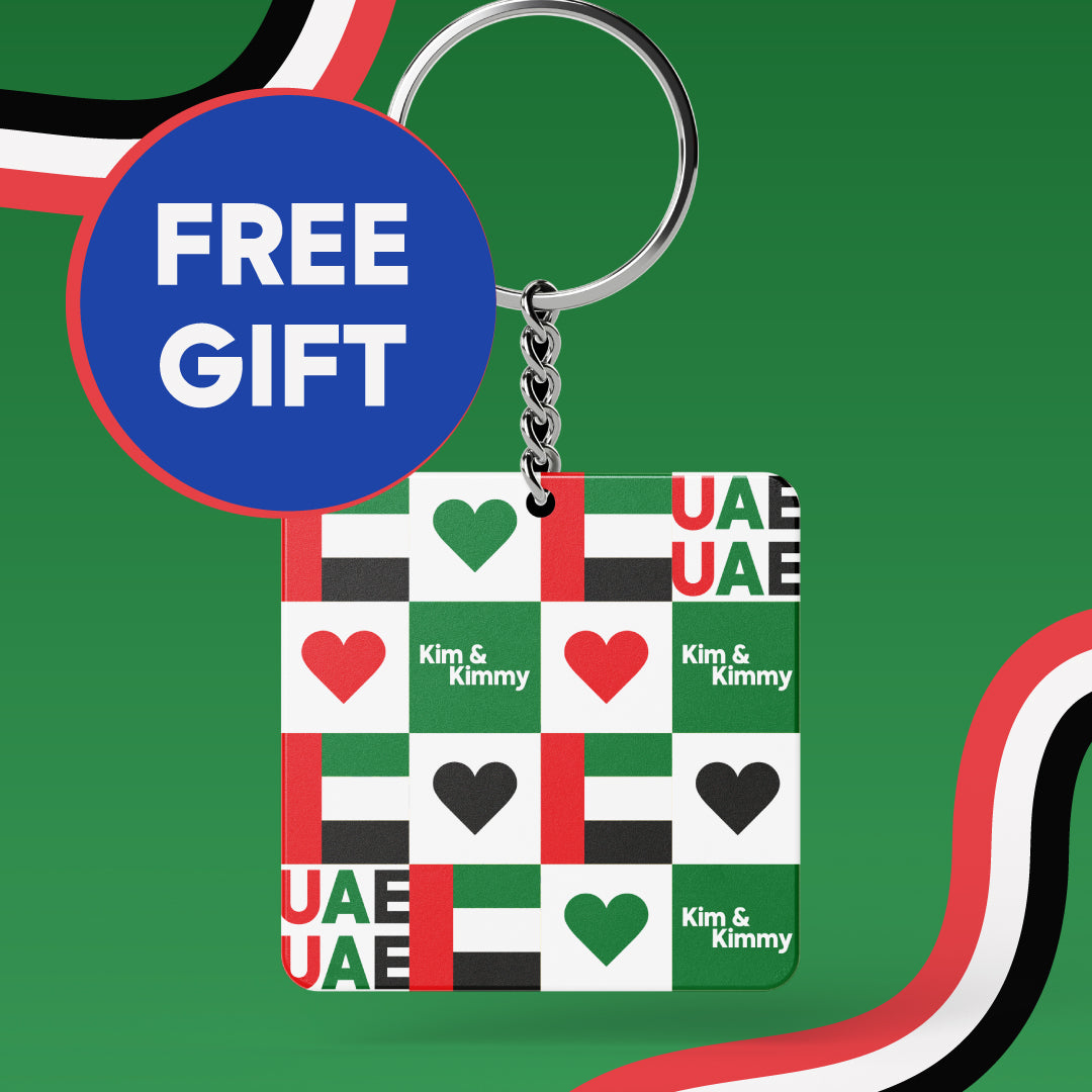 Happy AUE National Day Keychain